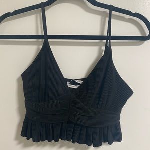 Urban Outfitters Black Crop Top Tank